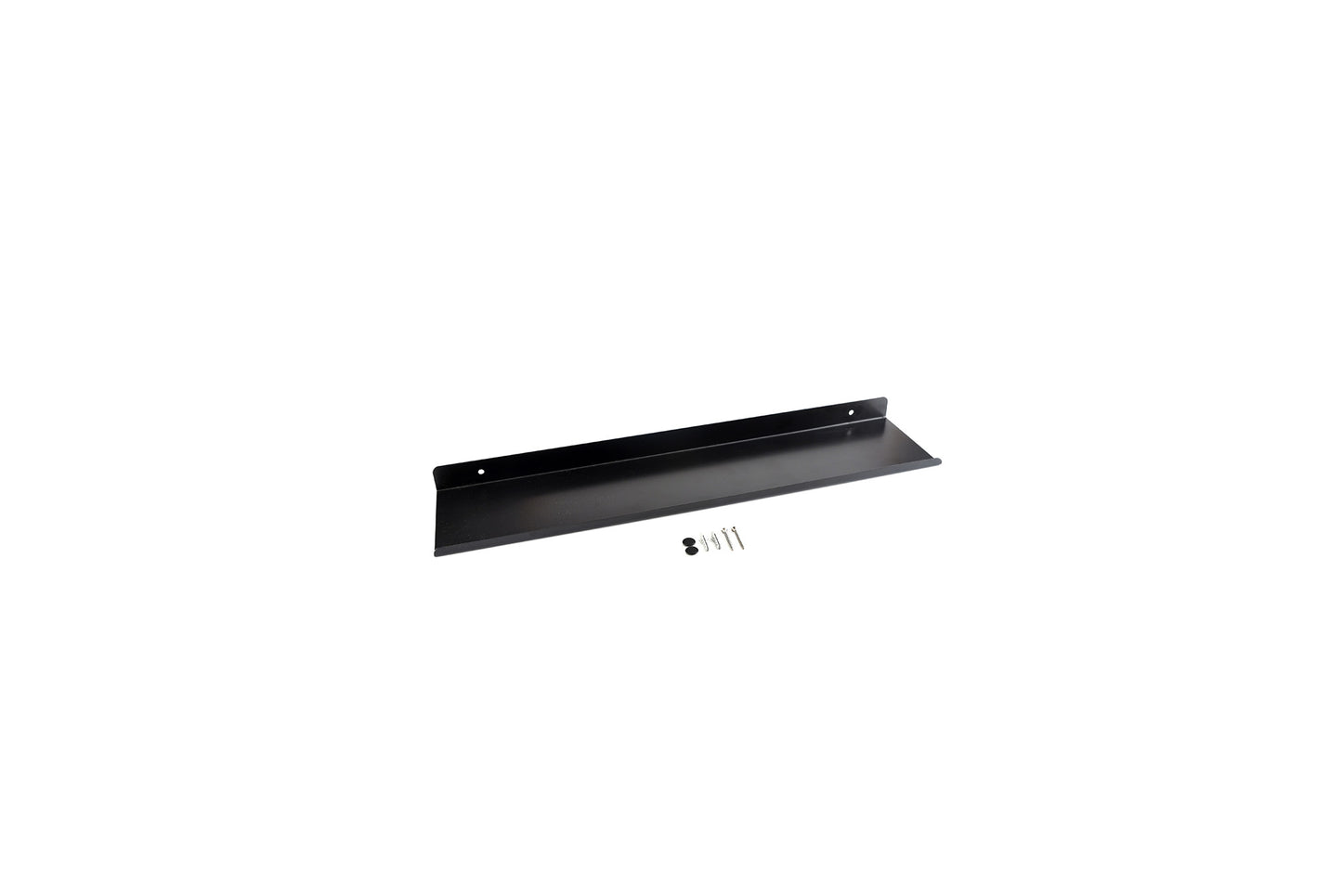 Ubbe Black Sheet Metal Lip Shelf - 550mm UB-LP550